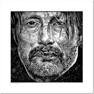 Mads in the Snow - Again Posters and Art